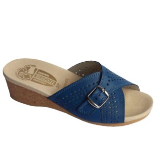 Sandales 251 Mule – Bleu électrique